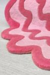 Jubi Burst Oval Hand Tufted Wool Rug