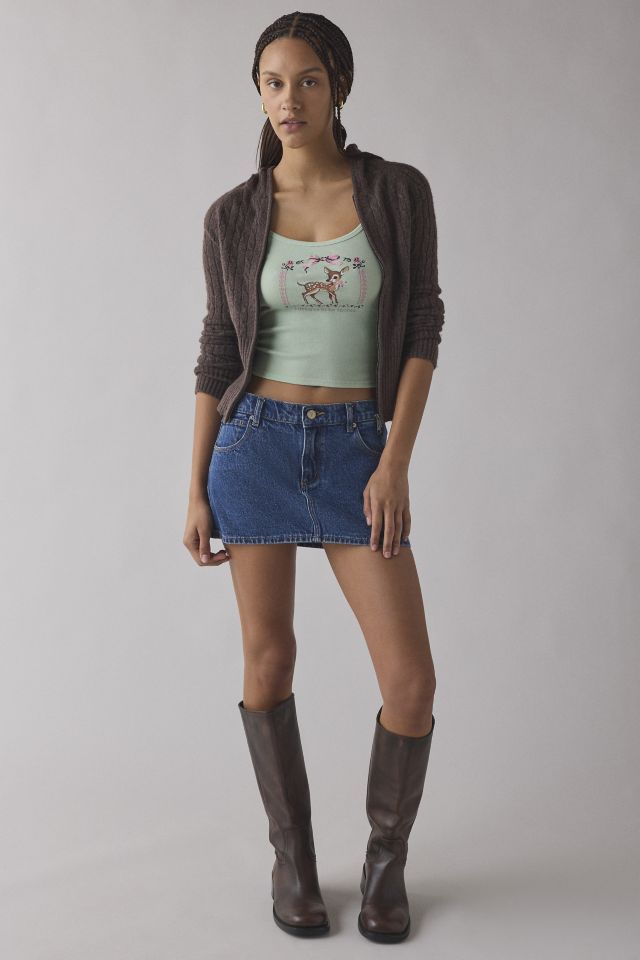 Kimchi Blue Ramona Coquette Graphic Puff Sleeve Baby Tee #1