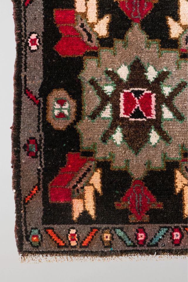 District Loom Vintage Turkish Mini Rug No. 619 #3