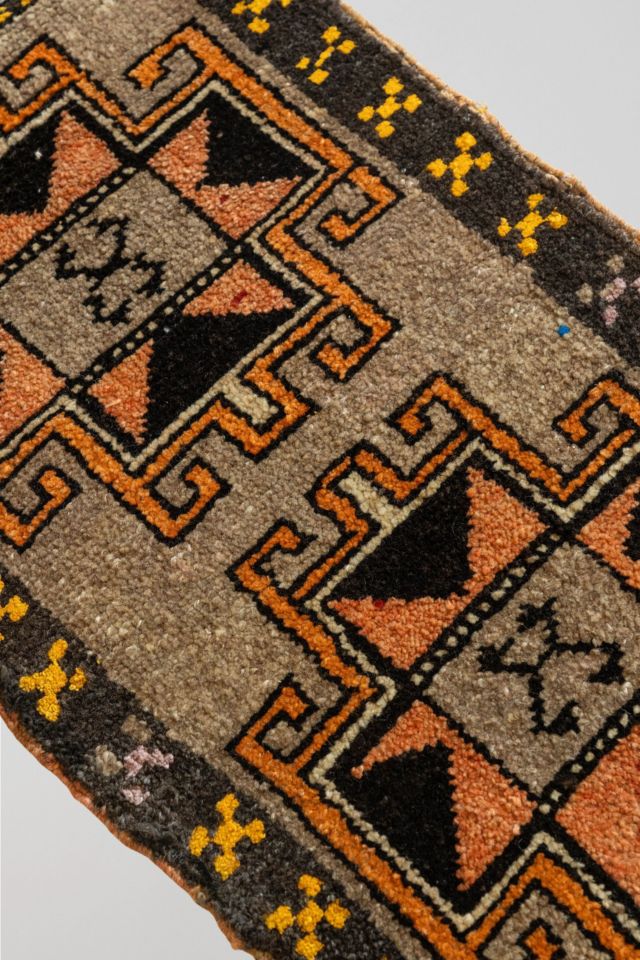 District Loom Vintage Turkish Mini Rug No. 602 #1