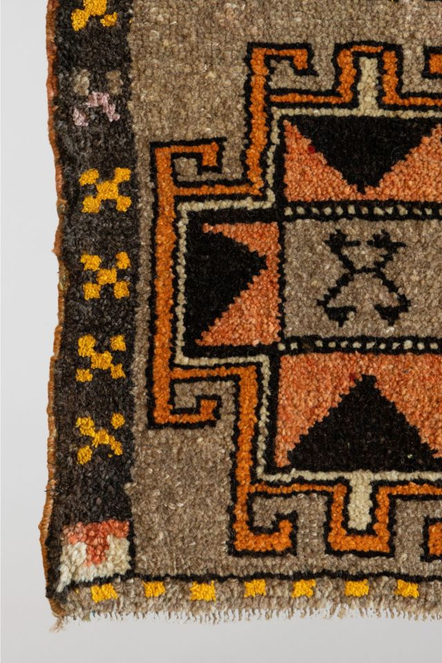 District Loom Vintage Turkish Mini Rug No. 602 #3