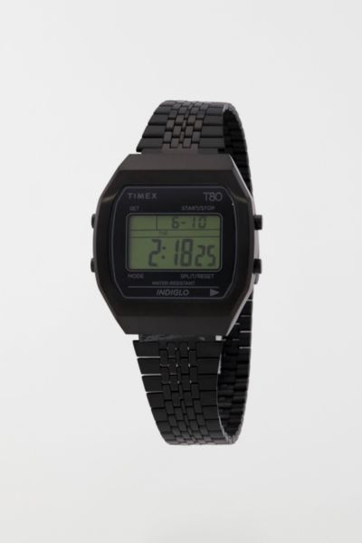 WIND AND SEA×TIMEX classic digital BLACK timex-ironman-classic-30-lap-