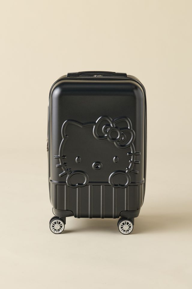 FŪL Sanrio Hello Kitty Black Hard Shell Rolling Luggage #3
