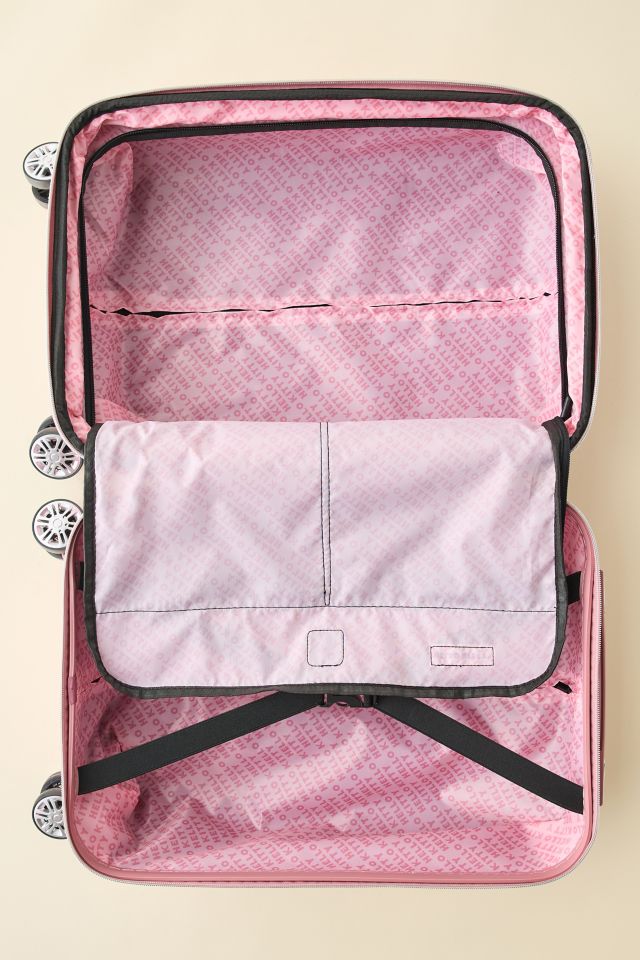 FŪL Sanrio Hello Kitty Pink Hard Shell Rolling Luggage #5