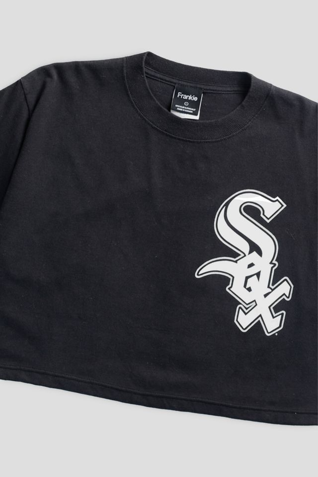 Frankie Collective Chicago White Sox MLB Crop Tee 001 #1