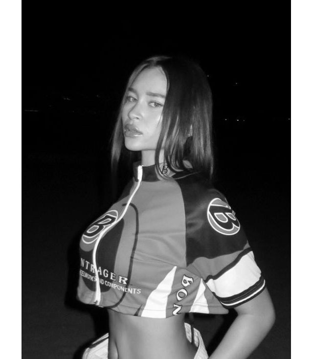 Frankie Collective Rework Crop Cycling Jersey 098 #4