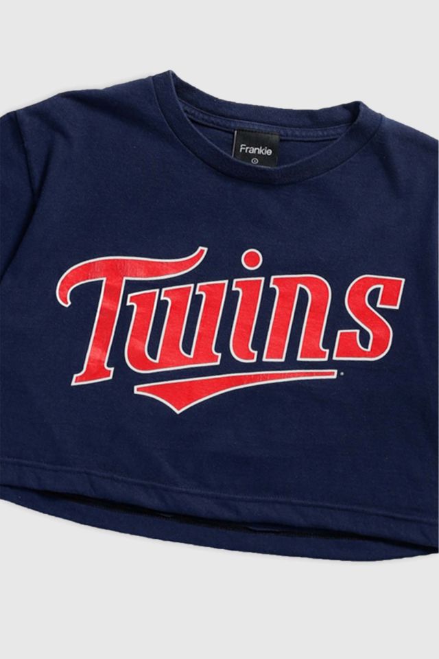 Frankie Collective Minnesota Twins MLB Crop Tee #1