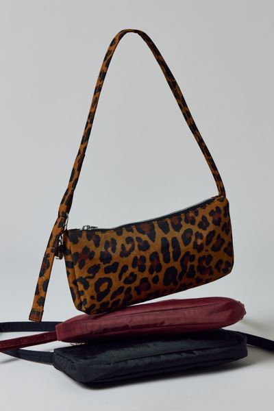 Baggu Nylon Pochette Bag In Leopard, Women's At Urban Outfitters In Brown