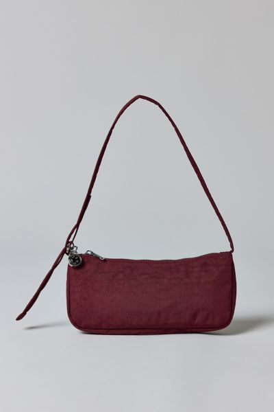 Baggu Nylon Pochette Bag In Mahogany, Women's At Urban Outfitters In Brown