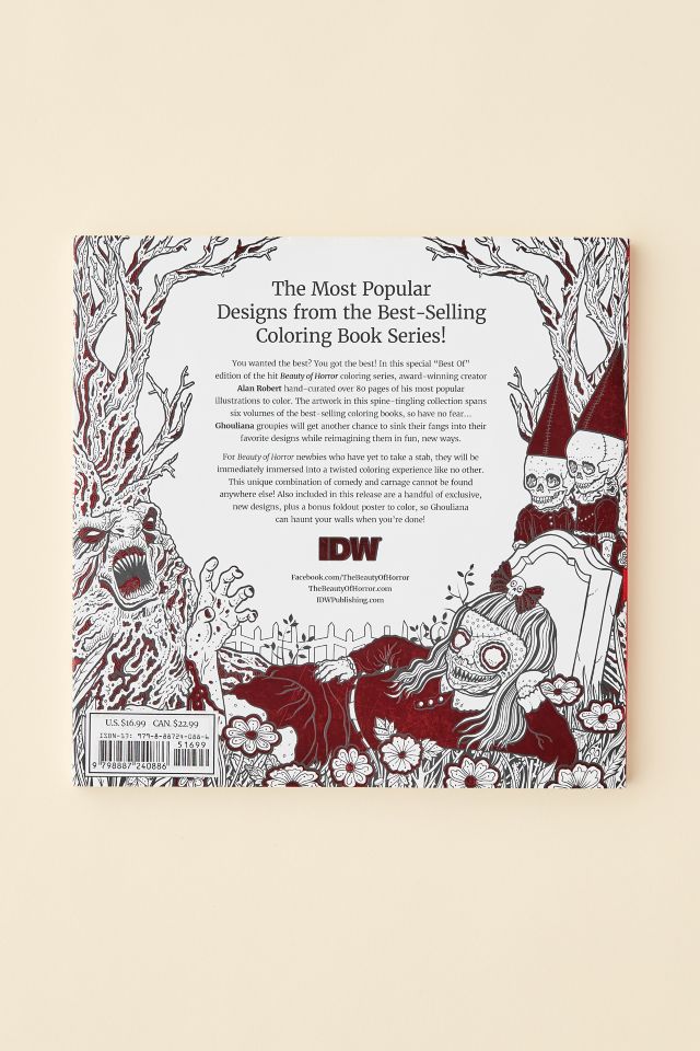 The Best Of The Beauty Of Horror: Another GOREgeous Coloring Book By Alan Robert #5