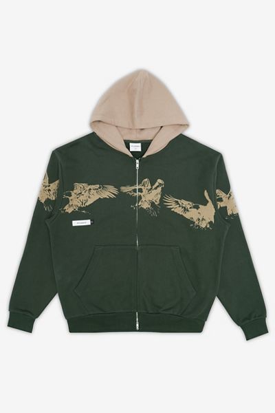 Champion Reverse Weave Vintage Wash Full Zip Hoodie Sweatshirt