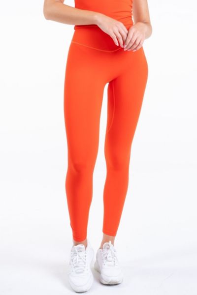 Vitality Cloud Ii High Waisted Legging In Orange, Women's At Urban Outfitters