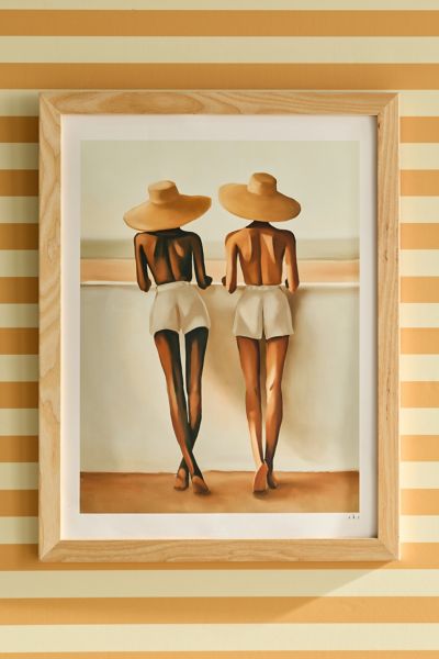 PSTR Studio Maxime Rokus Spying Duo Art Print
