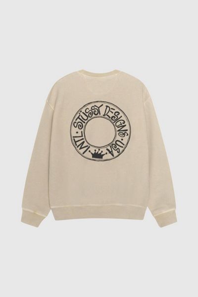 Stussy Buana Pigment Dyed Crewneck Sweatshirt