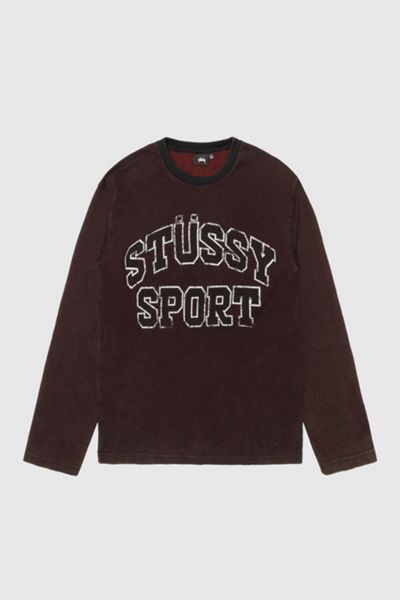 Stussy 2 Tone Cotton Mesh L/S Crew