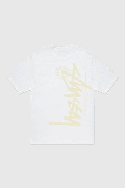 Stussy Buana Stock Tee In White, Men's At Urban Outfitters