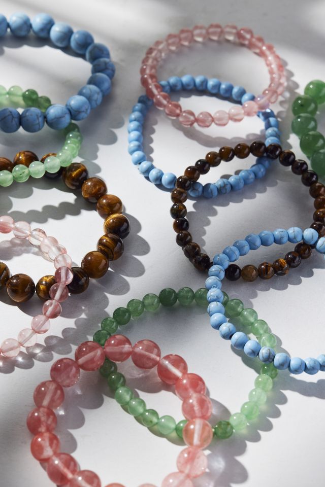 Ensemble de Bracelets de Pierres Véritables #3