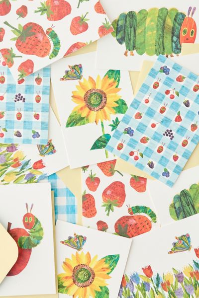 Eric Carle The Very Hungry Caterpillar Note Card Set