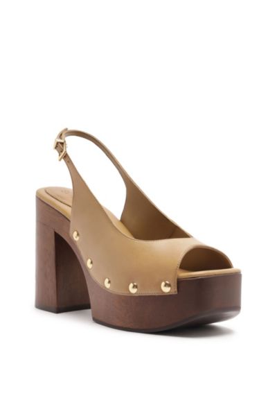 Schutz Rose Slingback Platform Sandal In Multi
