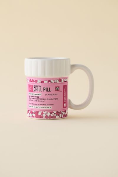 Chill Pill Bottle Ceramic Mug