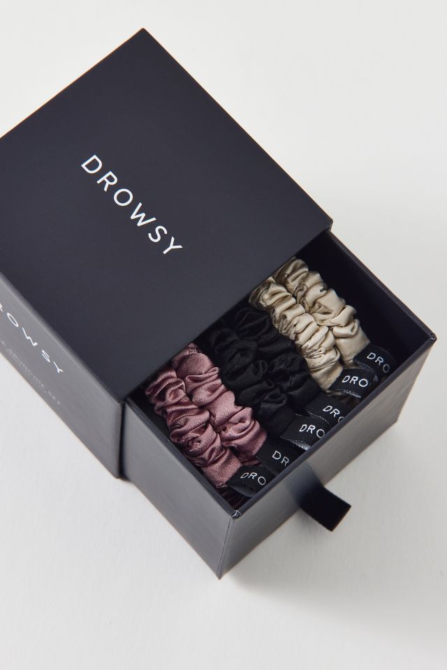 Ensemble de chouchous en soie mince Drowsy Sleep Co. #2