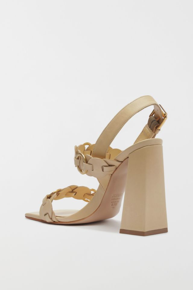 Schutz Leather Selina Heeled Sandal #3