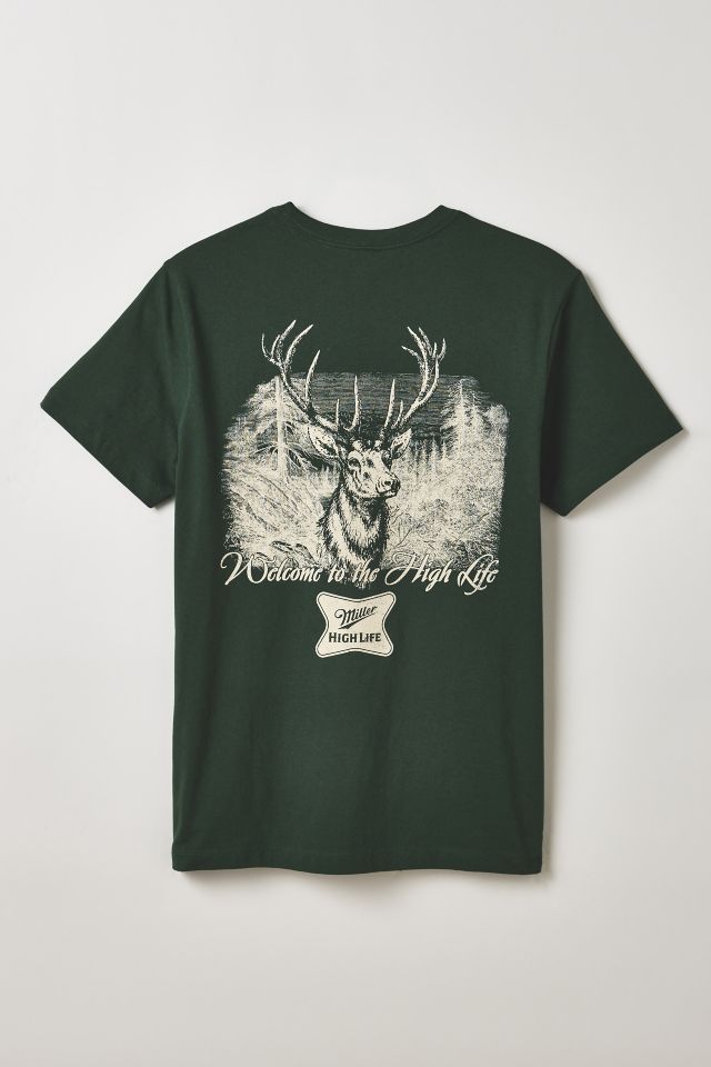Miller High Life Buck Graphic Tee #1