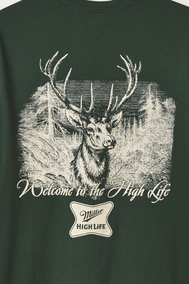 Miller High Life Buck Graphic Tee #3