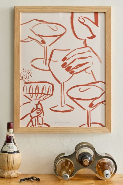PSTR Studio Phthalo Ruth Cheers II Art Print