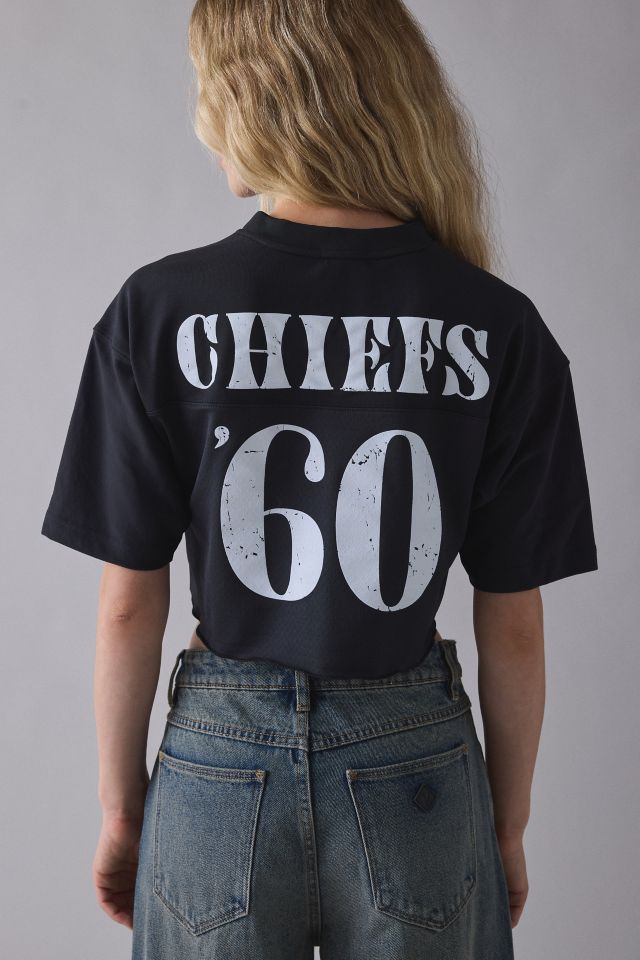 Mitchell & Ness Kansas City Chiefs Extra Cropped Jersey Tee #1