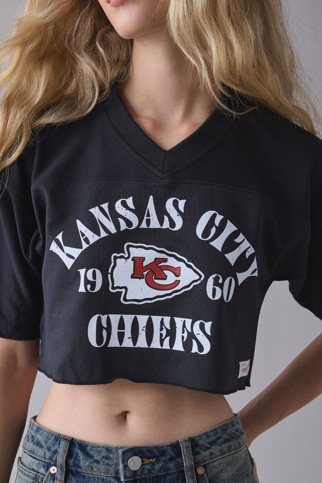 Mitchell & Ness Kansas City Chiefs Extra Cropped Jersey Tee #3