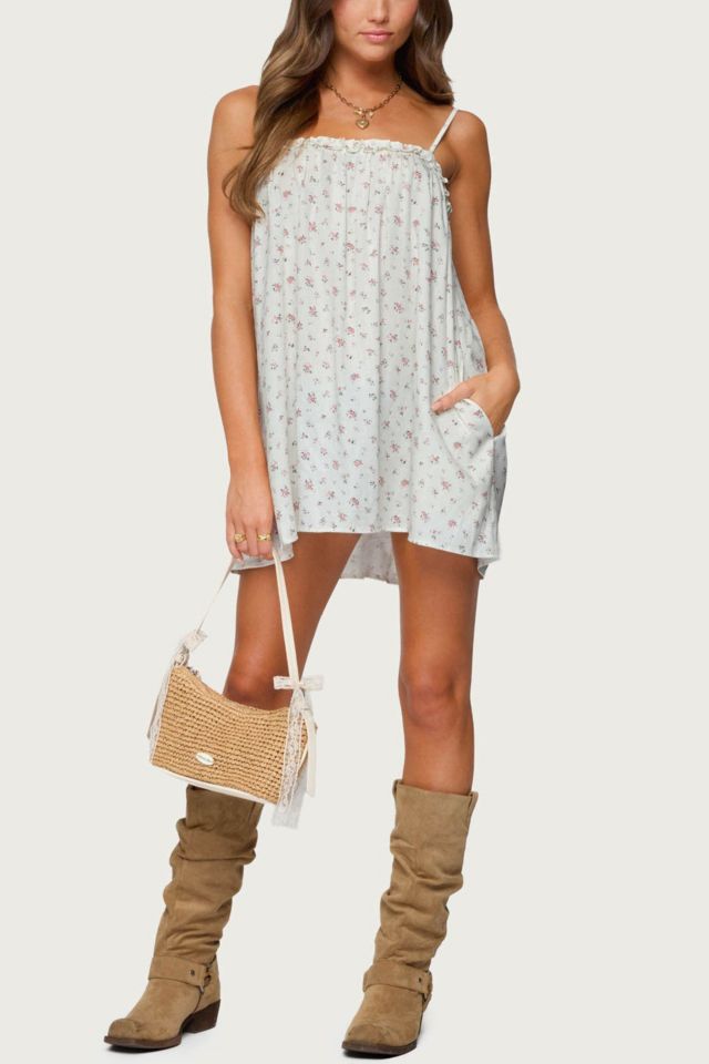 Edikted Patti Floral Mini Dress #1