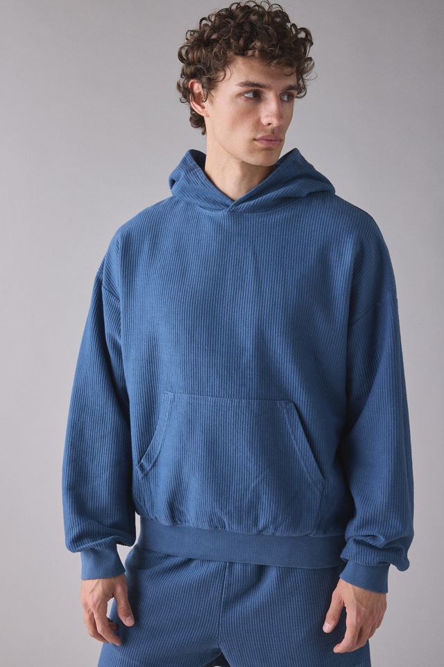Standard Cloth Cocoon Ribbed Hoodie Sweatshirt #1