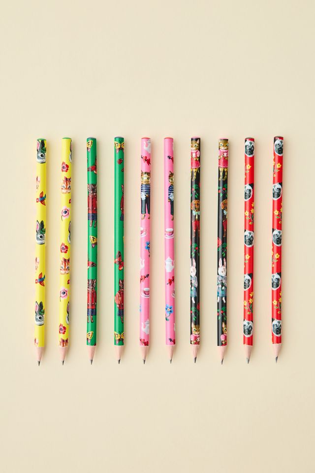 Nathalie Lété Fancy Fauna Graphite Pencil Set #1