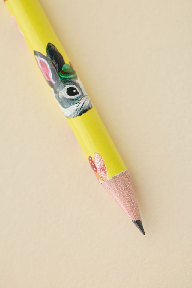 Nathalie Lété Fancy Fauna Graphite Pencil Set #2