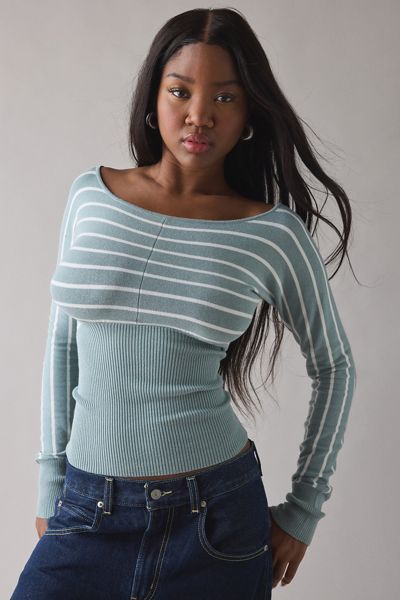 UO Kenzie Crochet Shrug Sweater | Urban Outfitters