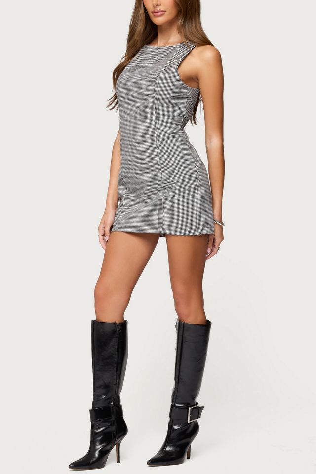 Edikted Macee Gingham Romper #3