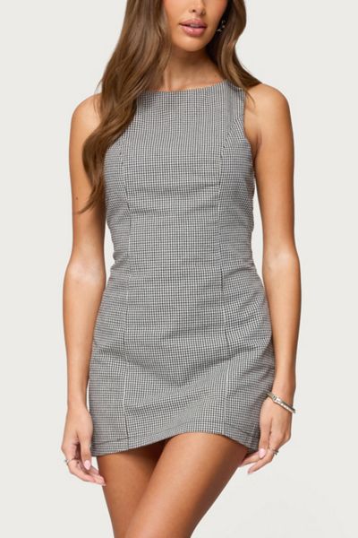 Edikted Macee Gingham Romper