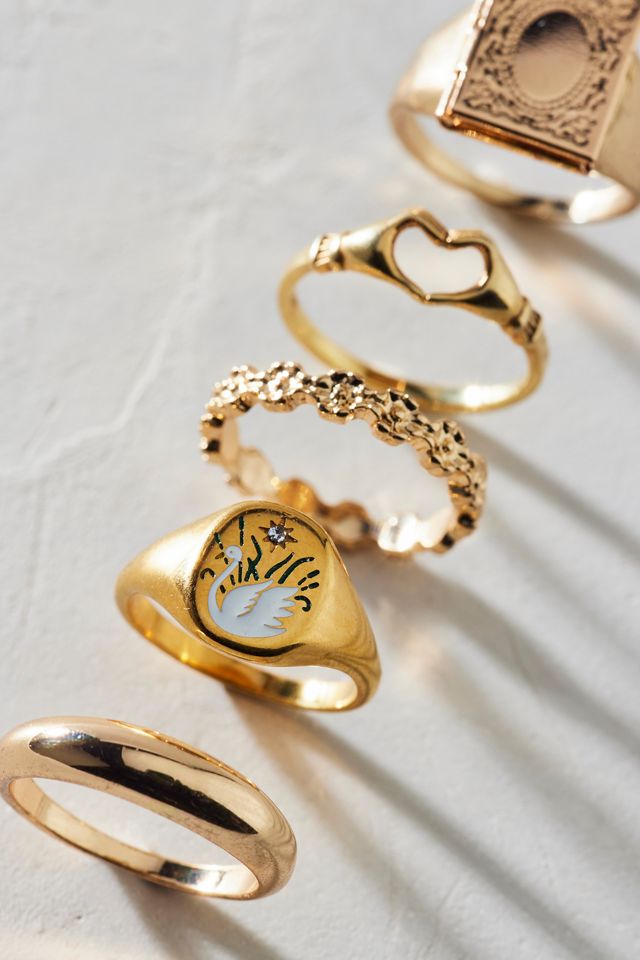 Odette Locket Ring Set #1