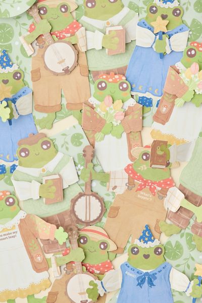 Chronicle Books What’s Hoppin’ Frog Notecard Set