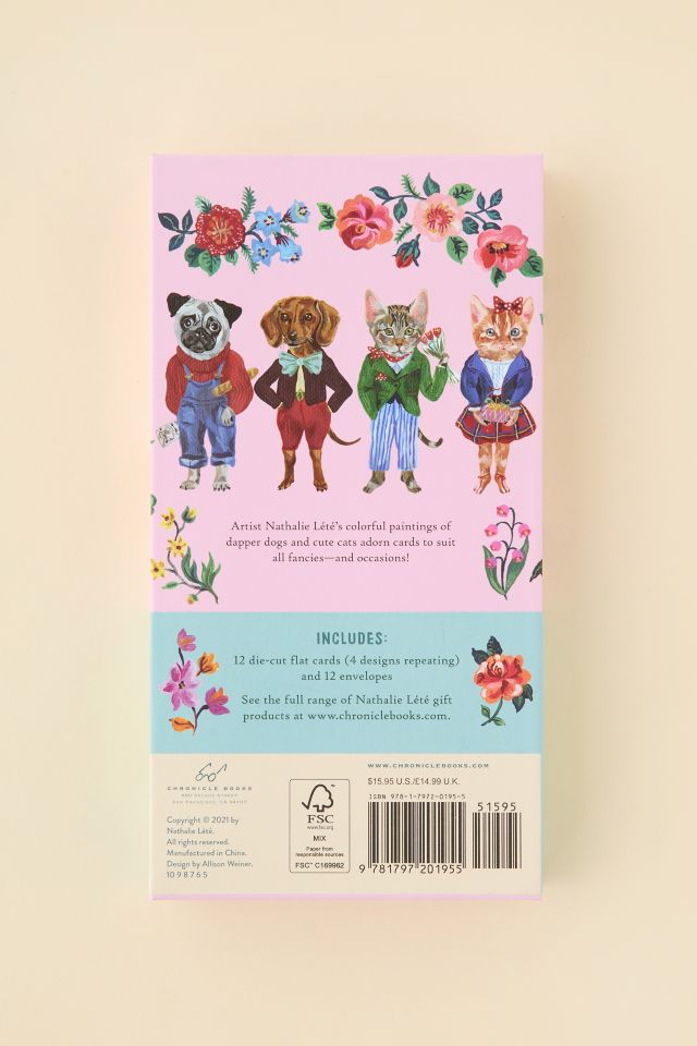 Nathalie Lété Fancy Fauna Notecard Set #3
