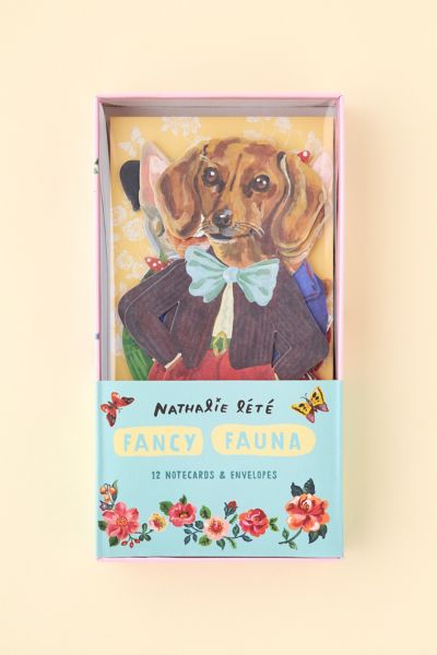 Nathalie Lété Fancy Fauna Notecard Set