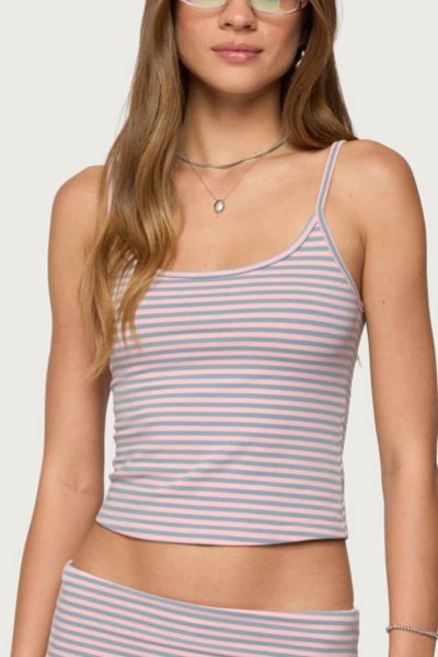 Edikted Kodi Striped Tank Top