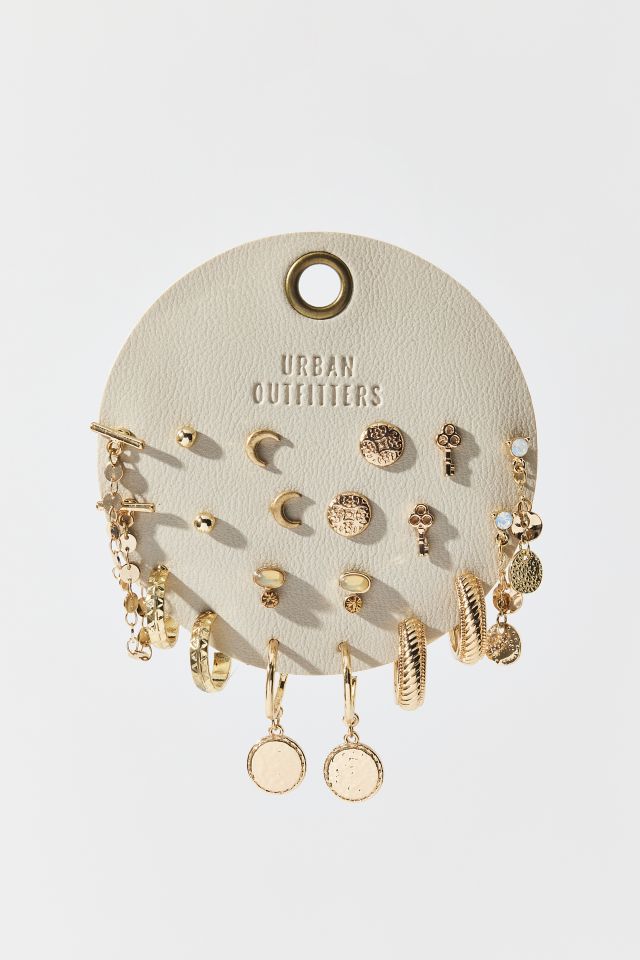 Emilia Coin Multi Earrings Set #1