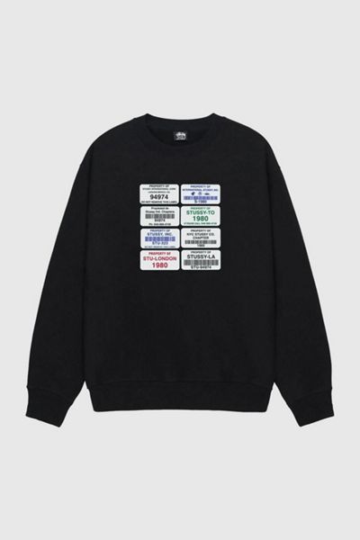 Stussy Codes Crewneck Sweatshirt