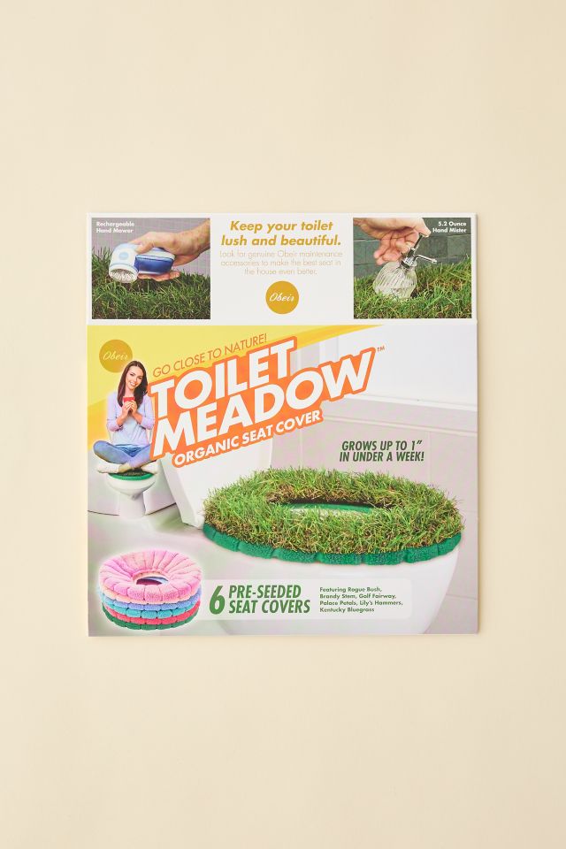 Prank-O Toilet Meadow Seat Cover Prank Gift Box #1