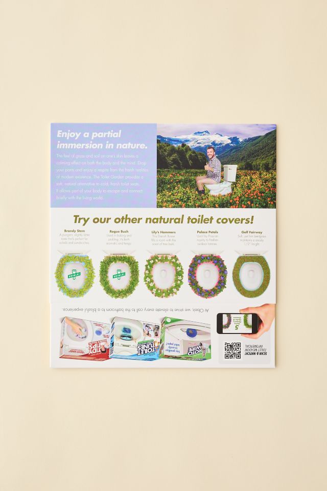 Prank-O Toilet Meadow Seat Cover Prank Gift Box #2