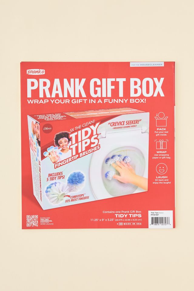 Prank-O Tidy Tips Prank Gift Box #1