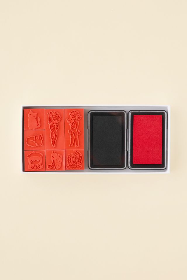 Valfré Carved Rubber Stamp Set #2
