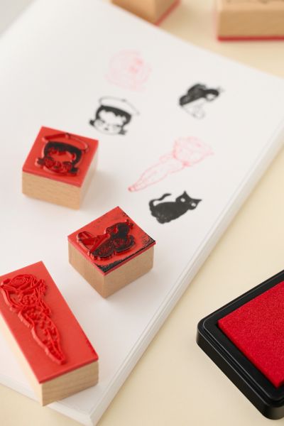 Valfré Carved Rubber Stamp Set